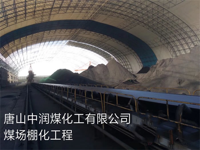 信州区煤化工有限公司煤场棚化工程